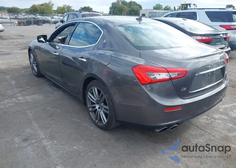 2016 Maserati Ghibli S Q4 z USA, uszkodzony, nr VIN ZAM57RTA0G1177108